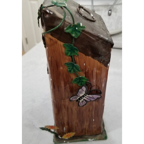 Outhouse design tin birdhouse - Picture 4 of 9